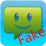 fake message android application logo